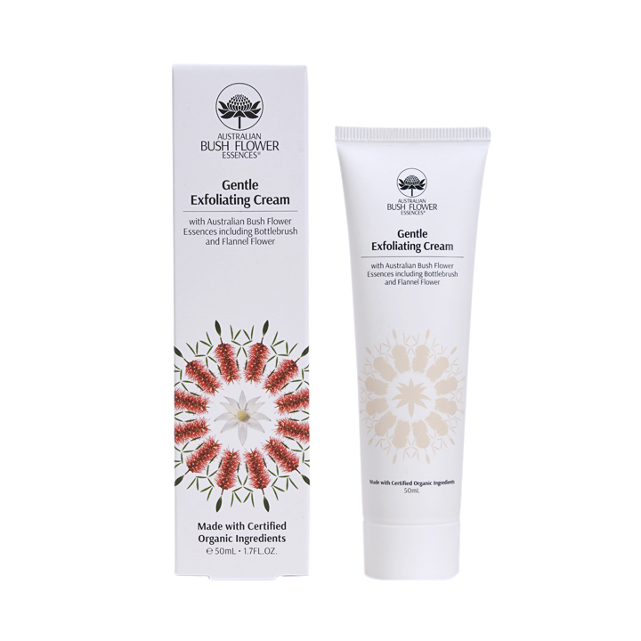 Australian Bush Flower Essences Skincare Gentle Exfoliating Cream