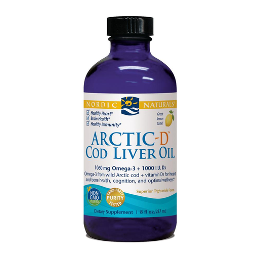 [25165364] Nordic Naturals Arctic-D Cod Liver Oil Liquid