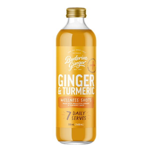 [25375312] Buderim Ginger Ginger &amp; Turmeric Shots