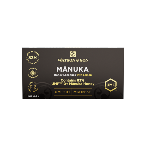 Watson &amp; Son UMF 10+/MGO 263+ Manuka Honey Lozenges