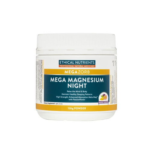 Ethical Nutrients Mega Magnesium Powder Night