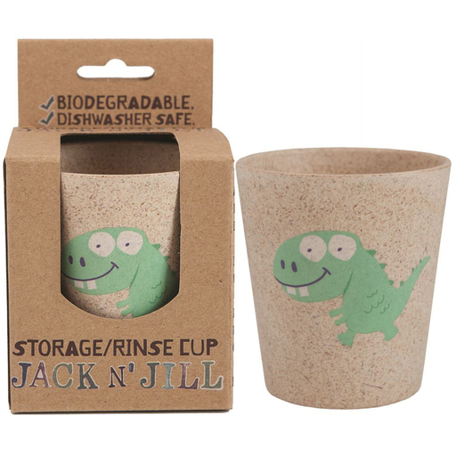 [25224054] Jack n' Jill Storage/Rinse Biodegradable Cup Dino