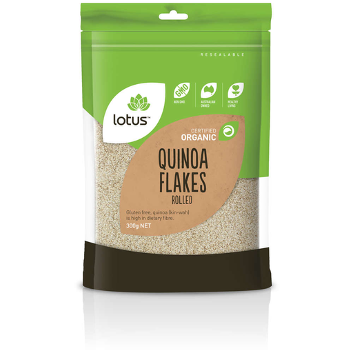 [25098075] Lotus Foods Quinoa Flakes Rolled Organic